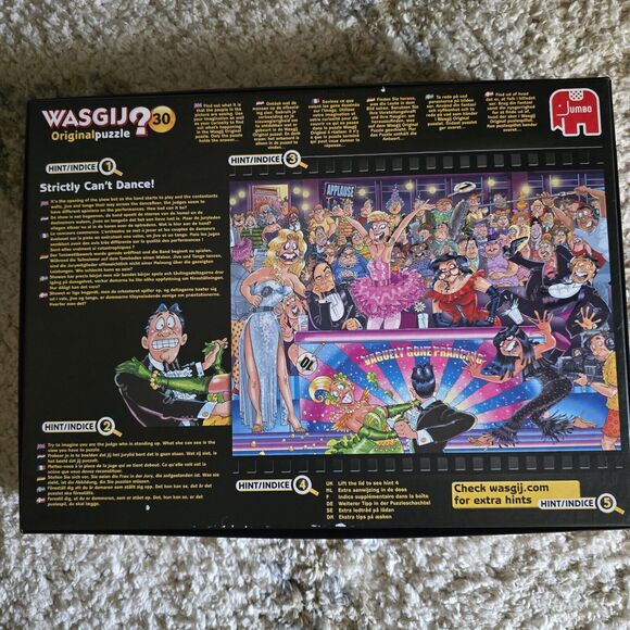 WASGIJ ORIGINAL 30 STRICTLY CANT DANCE 1000 PIECE JIGSAW PUZZLE- COMPLETE - Picture 3 of 3